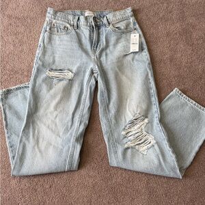 PacSun Light Blue Straight Leg Jeans